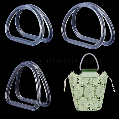 Poignée de sac à main en plastique de style Pandahall Elite 6pcs 3(KY-PH0001-59)-7