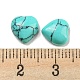 teints cabochons turquoises synthétiques(G-H309-01-10)-3