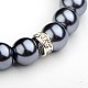 Glass Pearl Round Beads Stretch Bracelets(BJEW-JB01544-03)-2