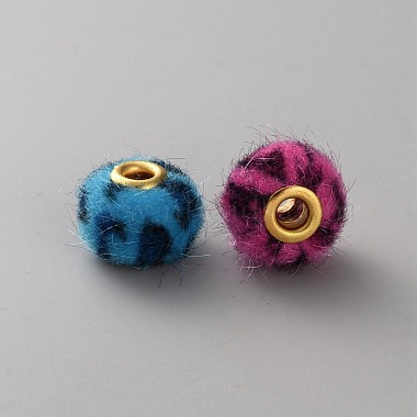 perles rondelles floqu&eacute;es(FIND-TAC0816-002)-2