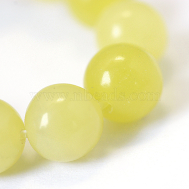 Natural Lemon Jade Round Bead Strands(X-G-E334-8mm-07)-4