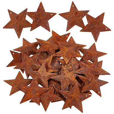Sienna Star Iron Pendants