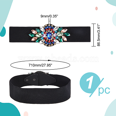 Polyester Elastic Chain Belt(AJEW-WH0314-138)-2