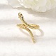 Brass Cuff Open Rings for Women(RJEW-K264-12G)-1