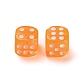 Spray Printed Transparent Acrylic Beads(AC-CBA40CF-01E)-1