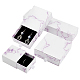 Pandahall Elite 4pcs 4 styles boîtes à colliers en carton et en papier(CON-PH0002-34B)-1