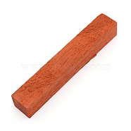 Wood Block, for Pen Making, Cuboid, Chocolate, 13.3x2.1x2.1cm(WOOD-WH0112-48A)
