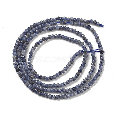 Natural Sapphire Beads Strands(G-F509-18A-2mm)-3