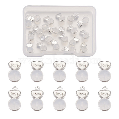 20Pcs 2 Styles Silicone Ear Nuts(FIND-TA0001-47D)-1