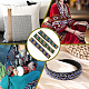 10.5M 3 Colors Ethnic Style Embroidery Polyester Ribbons(OCOR-FG0001-67)-5
