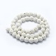 Synthetic Lava Rock Round Beads Strands(G-E508-04-4mm-1)-2