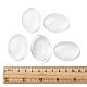 Transparent Oval Glass Cabochons(GGLA-R022-40x30)-5