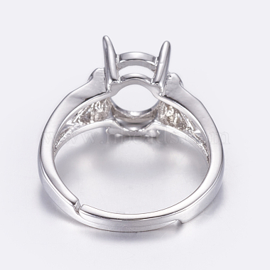 Componentes del anillo de dedo de bronce ajustable(X-KK-G330-09P)-2