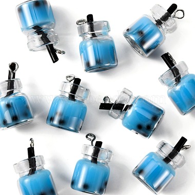 Glass Bottle Pendants(X-CRES-S359-01C)-4