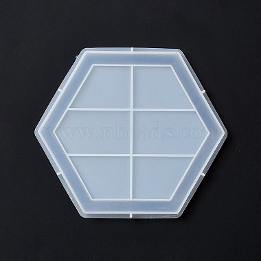 Diy 六角トレイ ディスプレイ装飾シリコーン金型(X-DIY-G067-05C)-4