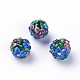Handmade Bumpy Lampwork Beads(LAMP-E021-07D)-2