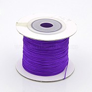 Nylon Thread, Dark Violet, 0.4mm, about 109.36 yards(100m)/roll(NWIR-G010-13)