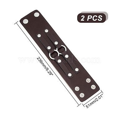 PU Wrap Cord Bracelet(BJEW-WH0020-21P-01)-2