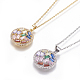 304 Stainless Steel Pendant Necklaces(NJEW-E141-06)-1