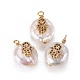 Natural Cultured Freshwater Pearl Pendants(PEAR-I005-13A)-1