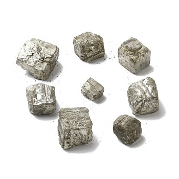 Rough Nuggets Natural Pyrite Healing Stone, Mineral Specimen Home Decoration, 10~35x10~35x10~30mm, 30pcs/1000g