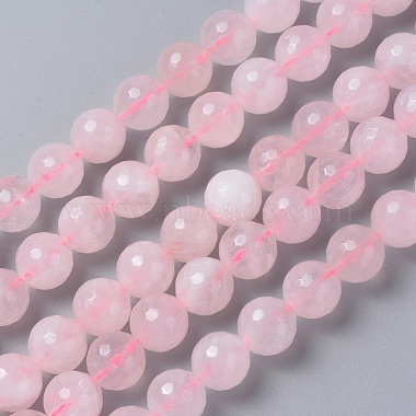 12mm Pink Round Rose Quartz Beads