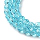Transparent Glass Beads Strands(EGLA-A035-T3mm-D08)-4