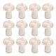 10Pcs Mushroom Handmade Lampwork Beads(LAMP-YW0001-08C)-1