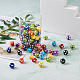 cheriswelry 120шт 8 цветные шарики из непрозрачной смолы(RESI-CW0001-06A)-4