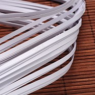 Quilling Paper Strips, White, 390x3mm, about 120strips/bag(X-DIY-J001-3mm-B33)
