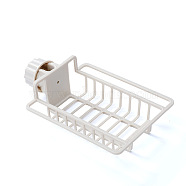 Plastic Faucet Storage Rack Hanging, Soap Sponge Storage Rack, Beige, 23x15.5x7cm, Inner Diameter: 17x9.5cm(AJEW-WH0114-25A)