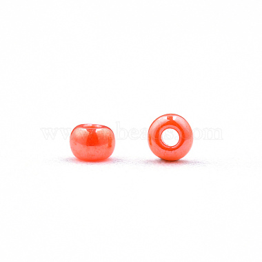 11/0 Czech Opaque Glass Seed Beads(SEED-N004-003B-23)-2