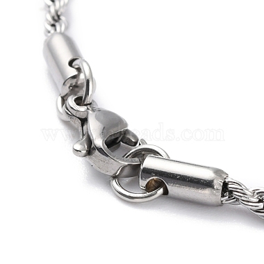 304 Stainless Steel Rope Chain Necklaces(NJEW-I245-01A-P)-3