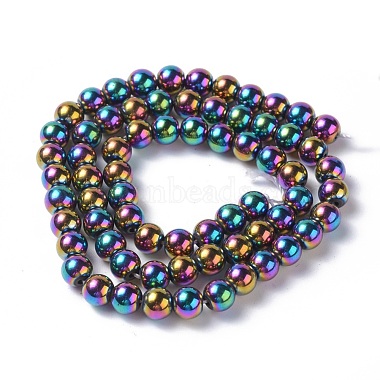 Magnetic Synthetic Hematite Beads(G-Q567-1)-2