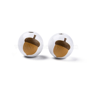 Summer Theme Printed Wooden Beads(WOOD-D006-04)-2