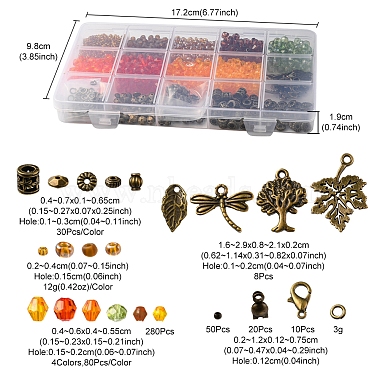 DIY Thanksgiving Day Jewelry Making Finding Kit(DIY-FS0004-53)-6