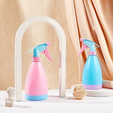 Empty Plastic Spray Bottles with Adjustable Nozzle(TOOL-BC0001-70)-7