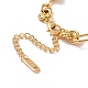 304 Stainless Steel Knot Link Chain Bracelet for Men Women(BJEW-E020-01G)-3