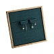 12-support d'organisation de boucles d'oreilles avec cadre photo carré en bois à fente avec cartes d'affichage de boucles d'oreilles en microfibre(EDIS-M003-01)-1
