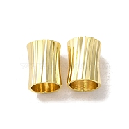 Brass Bead, Column, Real 24K Gold Plated, 13x10mm, Hole: 8.5mm(FIND-Z039-11B-G)