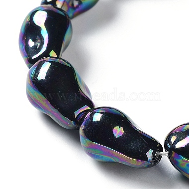 Electroplated Shell Pearl Beads Strands(BSHE-G035-01A-04)-3