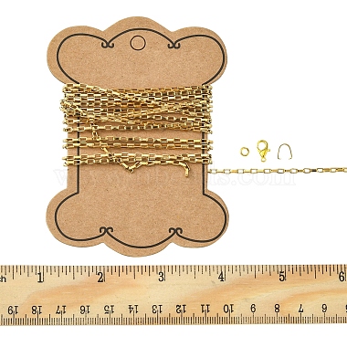Kit de fabricación de collar de pulsera de cadena de diy(DIY-FS0003-65)-7