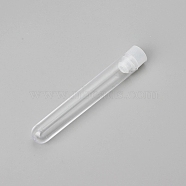 Transparent Sealed Bottles, for Needle Storage, Plastic Needle Storage Container, Needlework Tool, White, 100x15mm(PW-WG24045-05)