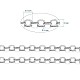 Brass Flat Oval Cable Chains(CHC025Y-N)-6