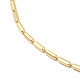 Rack Plating Brass Column Ball Chain Necklace for Women(X-NJEW-F311-03G)-2
