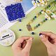 DIY Round Cat Eye Beads Bracelet Making Kit(DIY-SZ0006-56E)-3