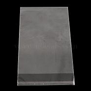 Rectangle OPP Cellophane Bags, Clear, 27x18cm, Unilateral Thickness: 0.035mm, Inner Measure: 23x18cm(OPC-R012-89)