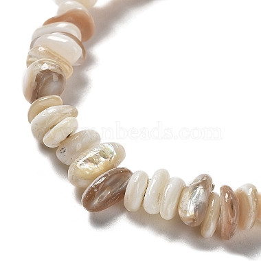 Natural Freshwater Shell Beads Strands(G-M205-85B)-3