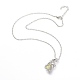 Ожерелья с подвесками из светящегося сплава(NJEW-F284-06B)-3