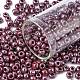 6/0 Opaque Colors Lustered Round Glass Seed Beads(X-SEED-A012-4mm-126)-1